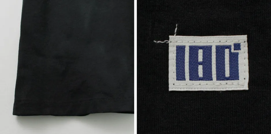 T-Shirts^ILL ONE EIGHTY / Tie Dye Heart Pocket Short Sleeve T-Shirt black