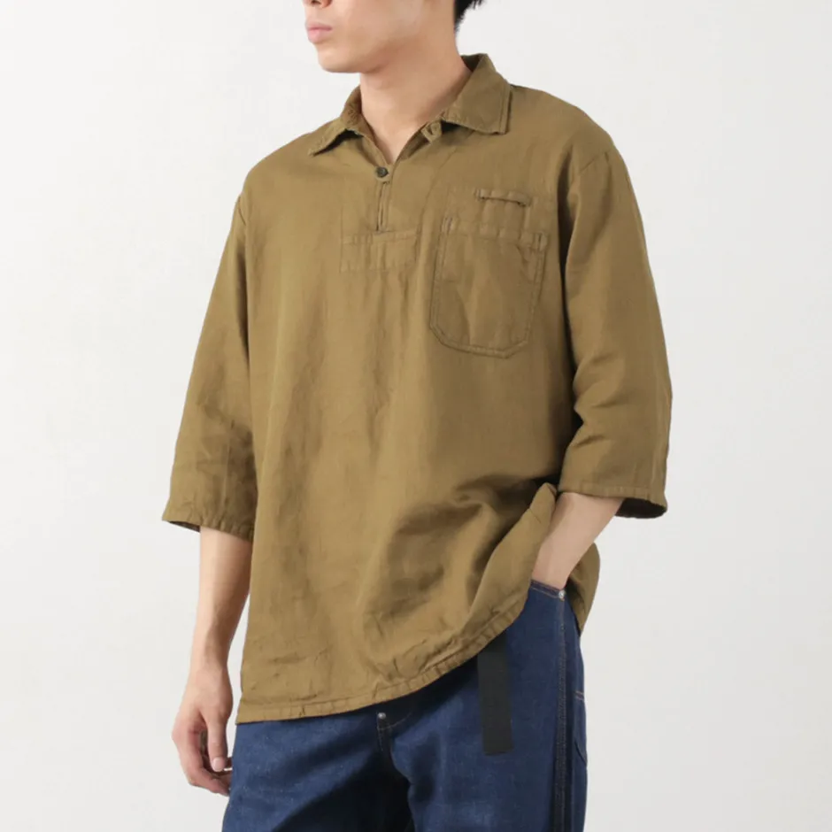 Shirts^JAPAN BLUE JEANS / CODE:SILVER Military Pullover Shirt