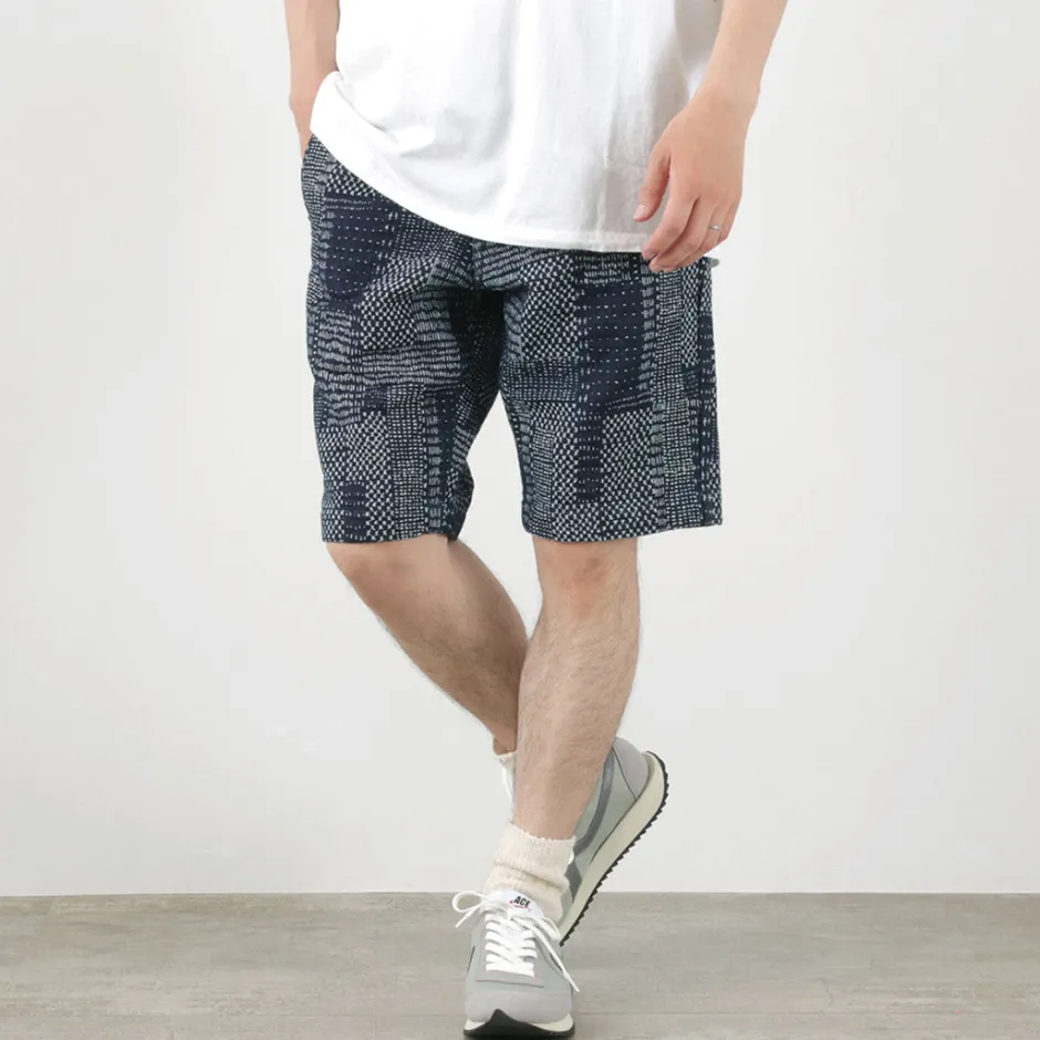 Shorts^JAPAN BLUE JEANS / Indigo quilted coat Style Sweatshirt Shorts