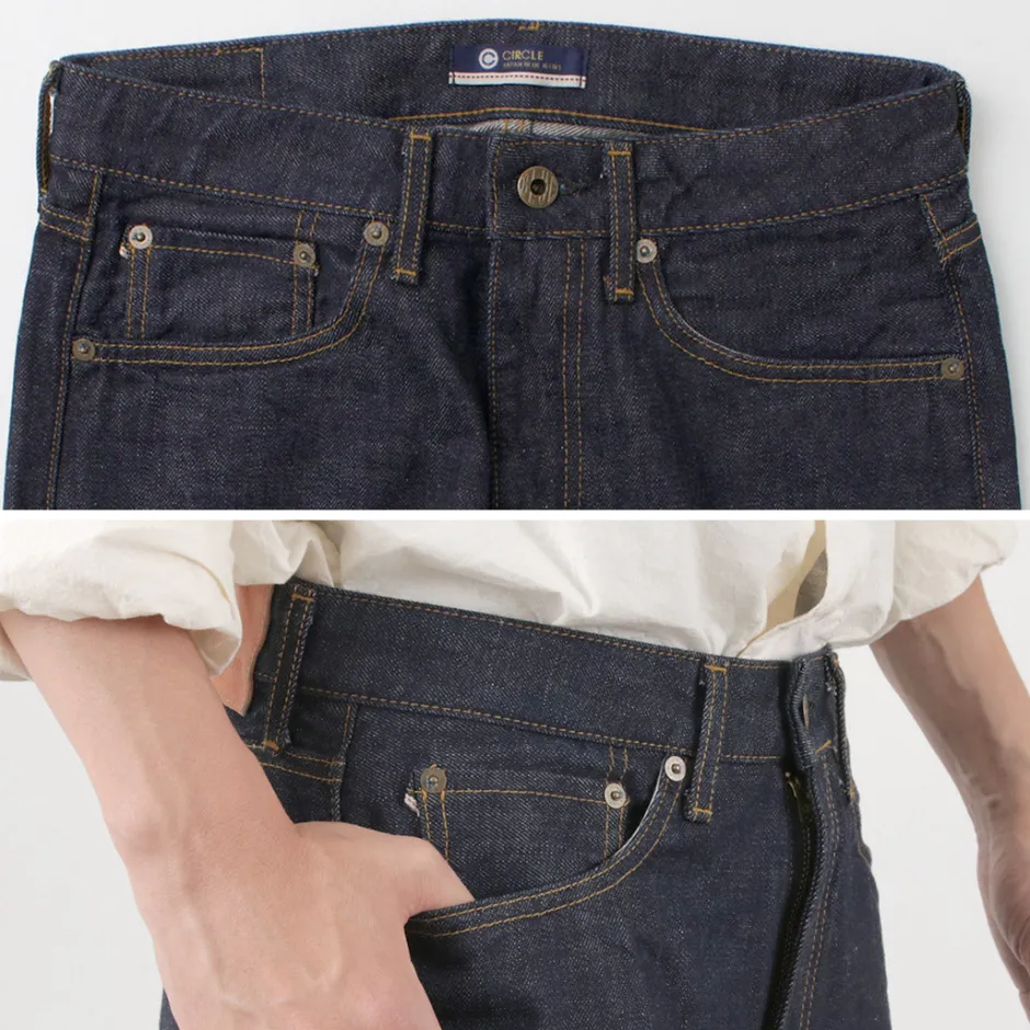 Jeans^JAPAN BLUE JEANS / J504 Circle Loose 12.5oz African cotton selvage denim indigo