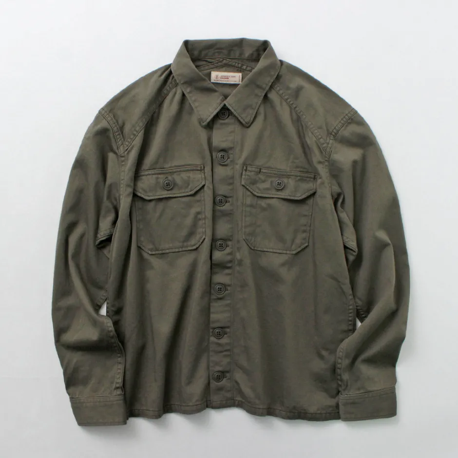 Shirts^JAPAN BLUE JEANS / Military Field Shirt olive