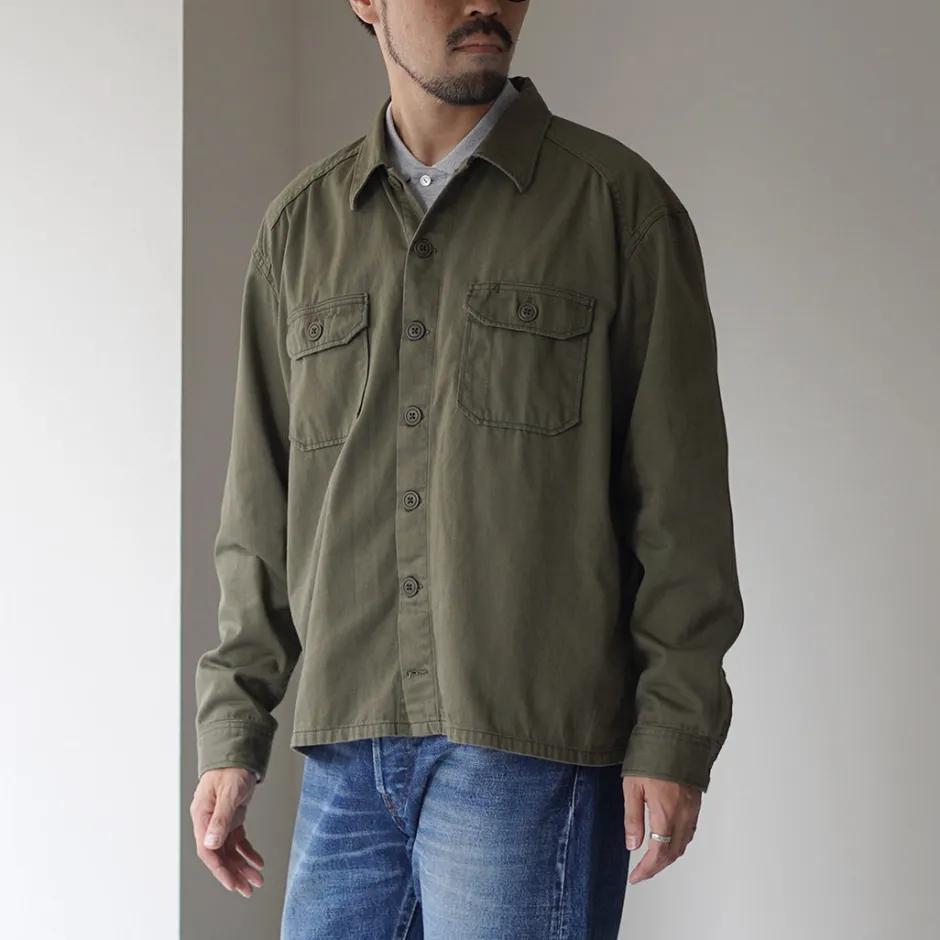 Shirts^JAPAN BLUE JEANS / Military Field Shirt olive