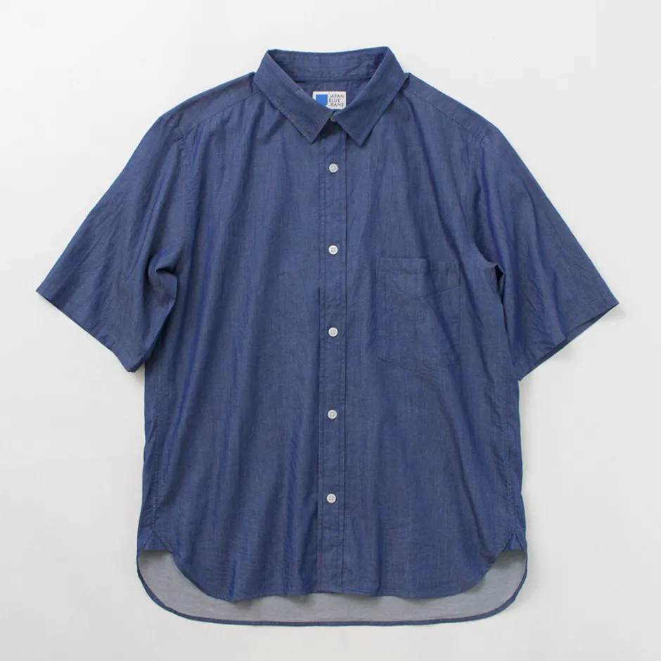 Shirts^JAPAN BLUE JEANS / 3oz denim short sleeve shirt indigo