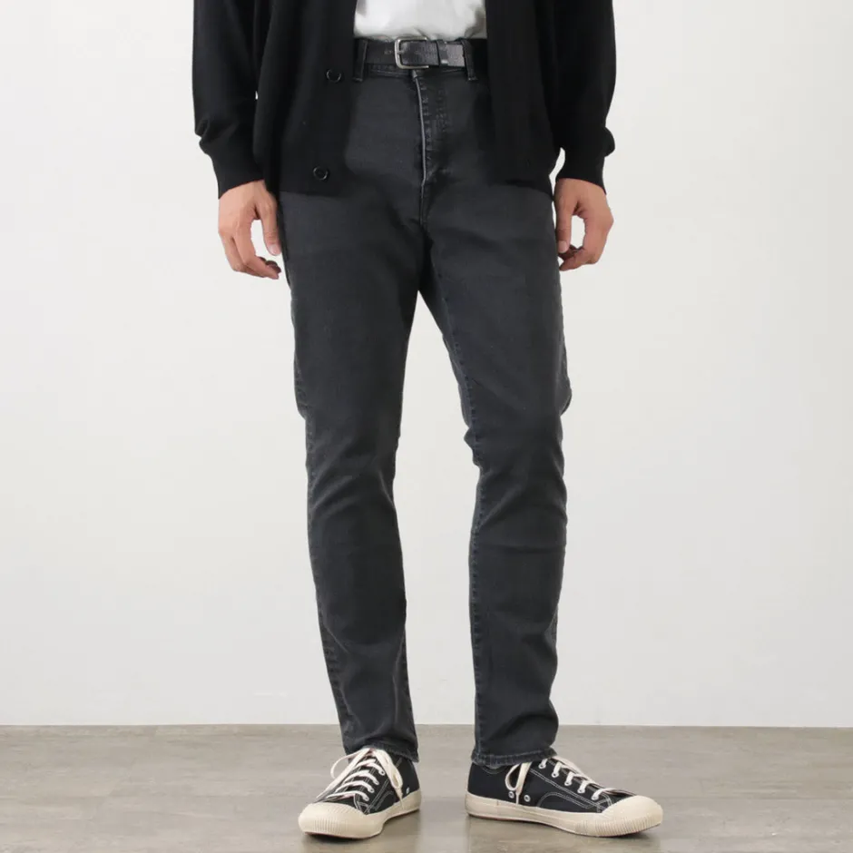 Jeans^JAPAN BLUE JEANS / 12oz Hyper Stretch Slim Tapered Denim Faded black