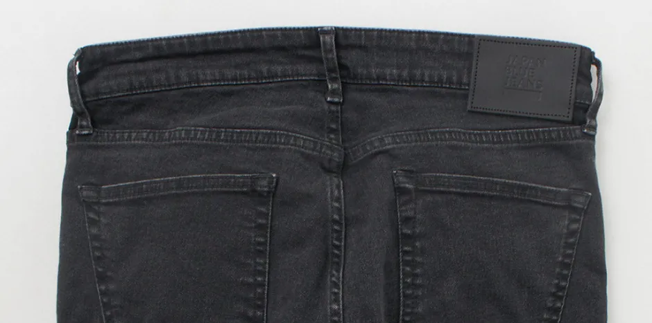 Jeans^JAPAN BLUE JEANS / 12oz Hyper Stretch Slim Tapered Denim Faded black