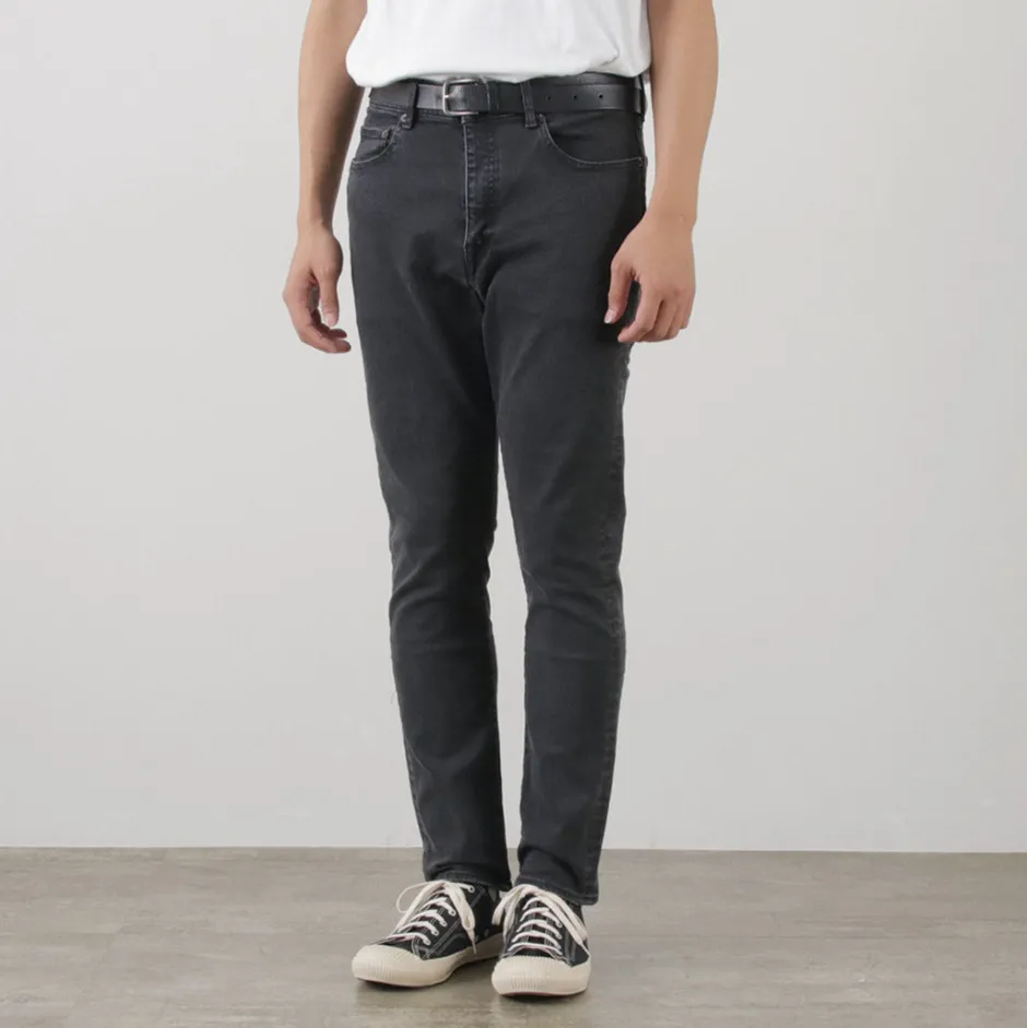 Jeans^JAPAN BLUE JEANS / 12oz Hyper Stretch Slim Tapered Denim Faded black