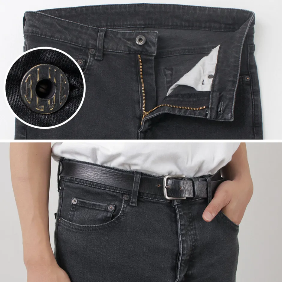 Jeans^JAPAN BLUE JEANS / 12oz Hyper Stretch Slim Tapered Denim Faded black