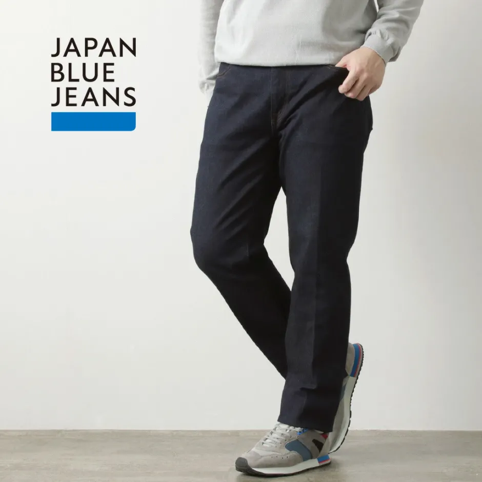 Jeans^JAPAN BLUE JEANS / 12oz Stretch Center Crease 5P Denim One-washed indigo
