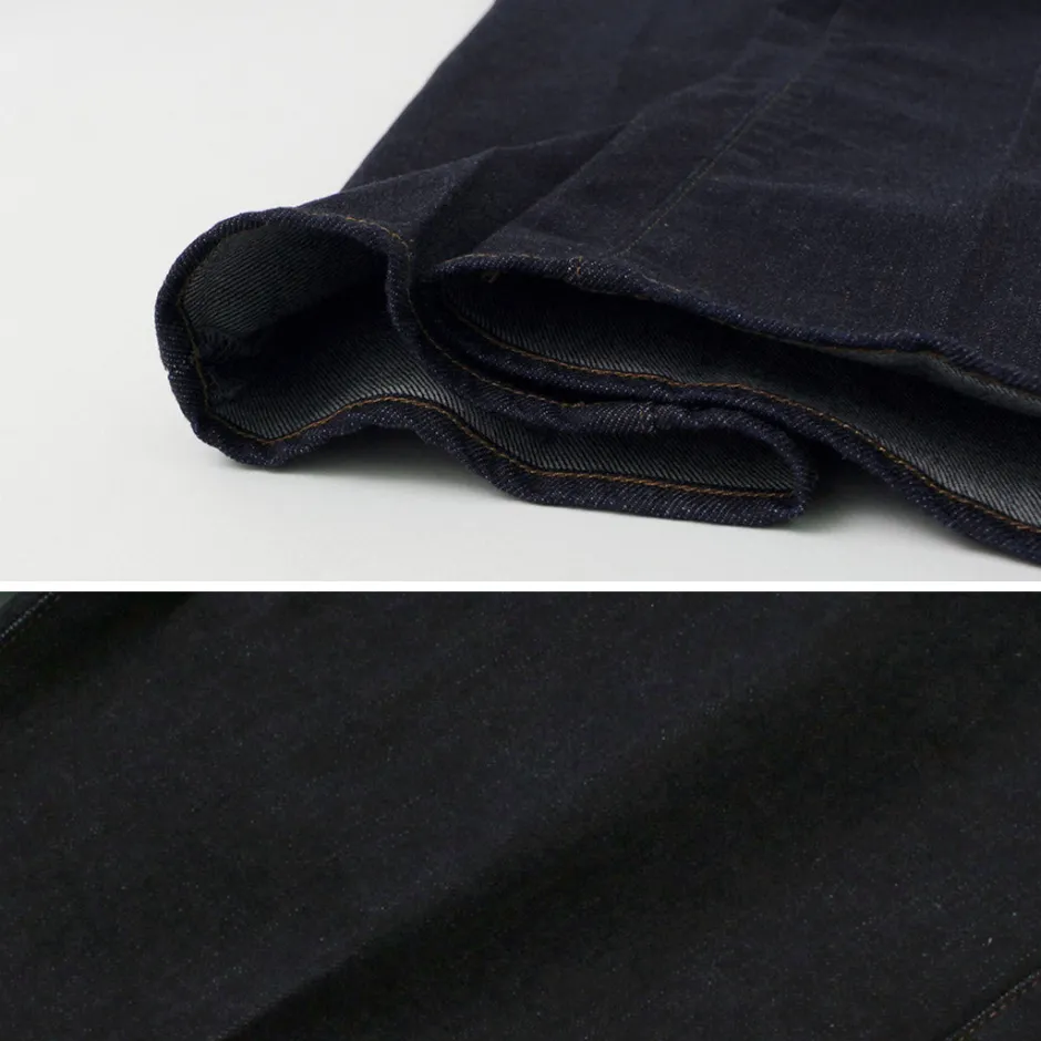Jeans^JAPAN BLUE JEANS / 12oz Stretch Center Crease 5P Denim One-washed indigo