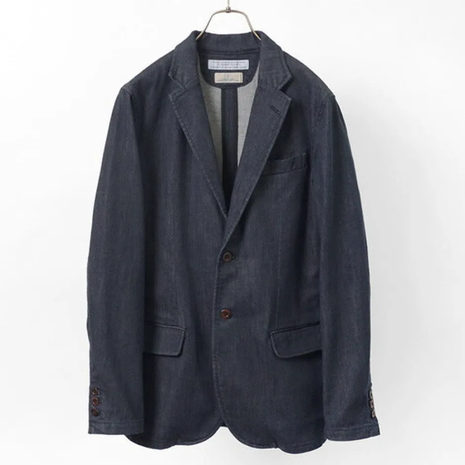 Jackets^JAPAN BLUE JEANS / RJB3960 Shin Denim 8.5oz Officer Tailored Jacket