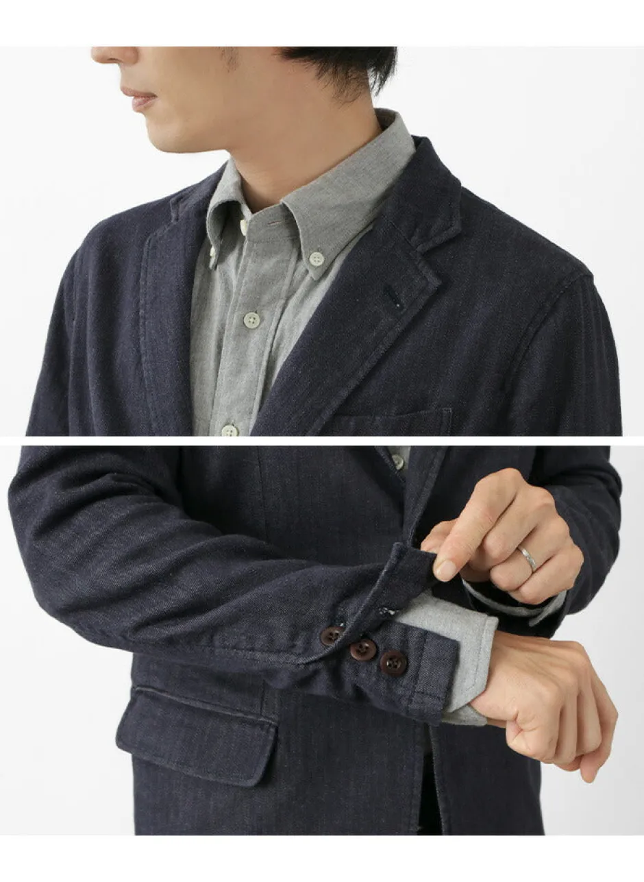 Jackets^JAPAN BLUE JEANS / RJB3960 Shin Denim 8.5oz Officer Tailored Jacket