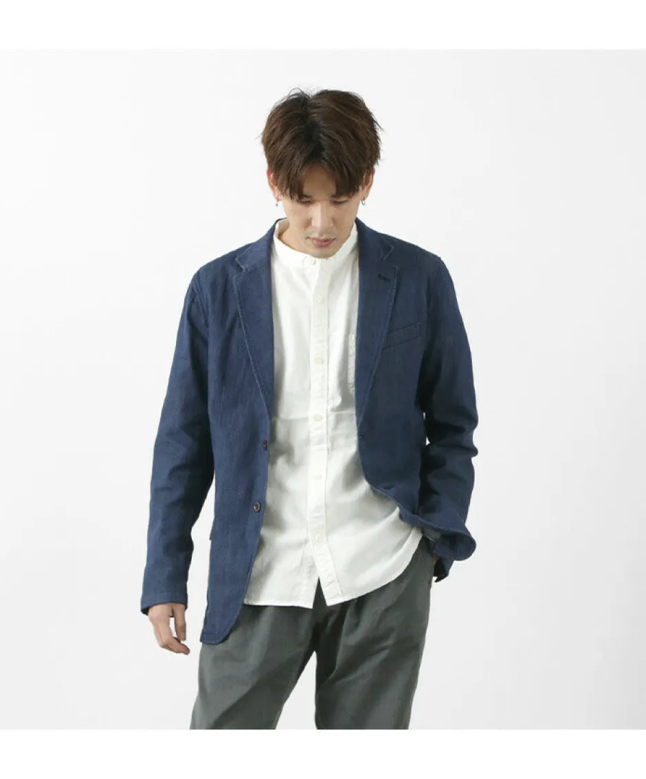 Jackets^JAPAN BLUE JEANS / RJB3960 Shin Denim 8.5oz Officer Tailored Jacket