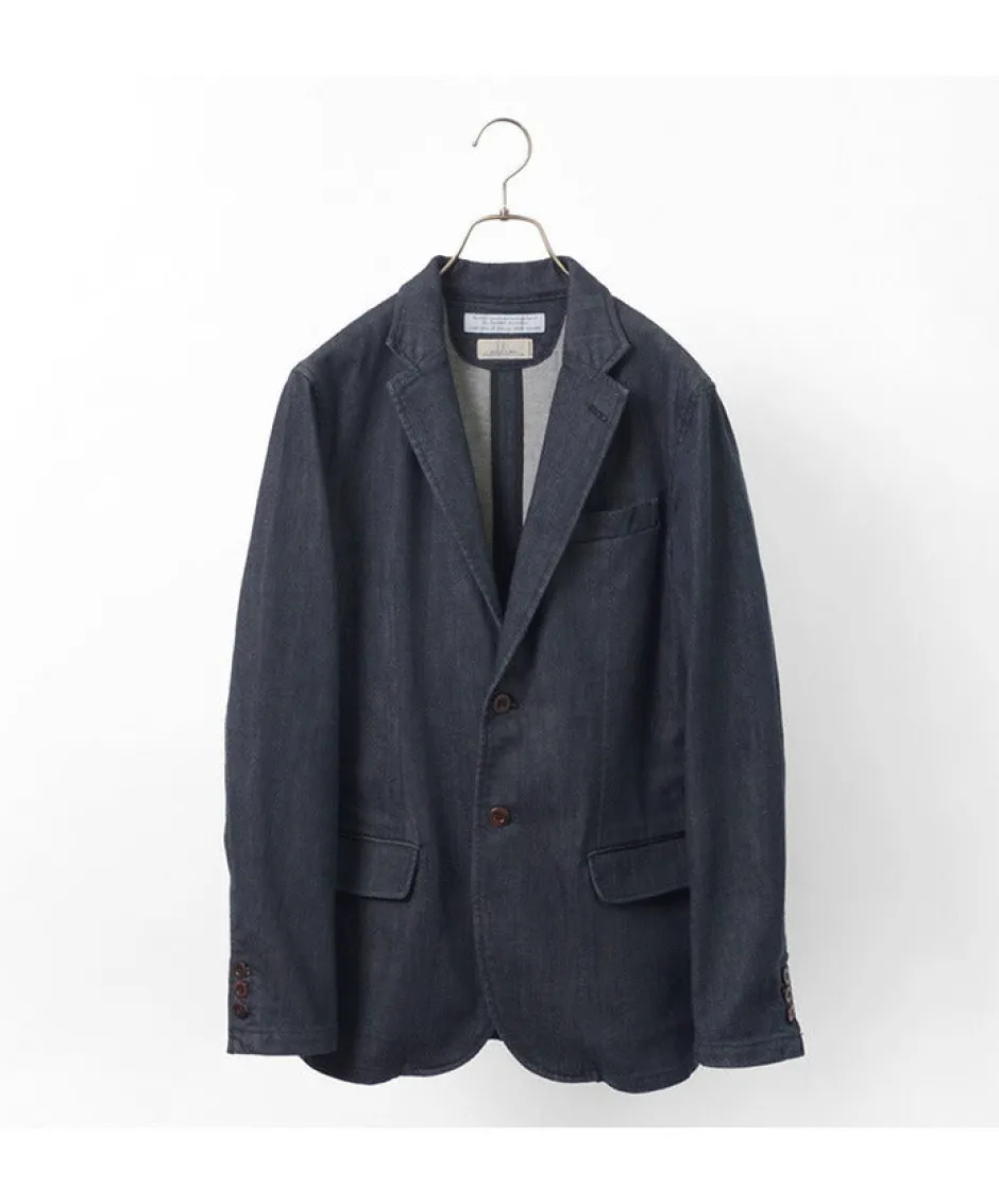 Jackets^JAPAN BLUE JEANS / RJB3960 Shin Denim 8.5oz Officer Tailored Jacket