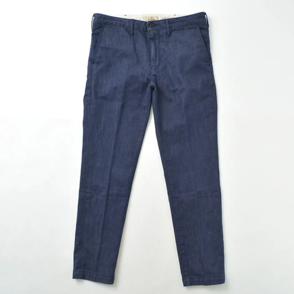 Jeans^JAPAN BLUE JEANS / RJB4691 Shin Denim 8.5oz Officer Tapered Trouser Pants