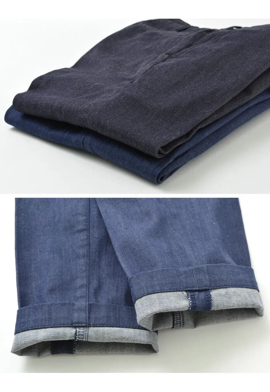 Jeans^JAPAN BLUE JEANS / RJB4691 Shin Denim 8.5oz Officer Tapered Trouser Pants