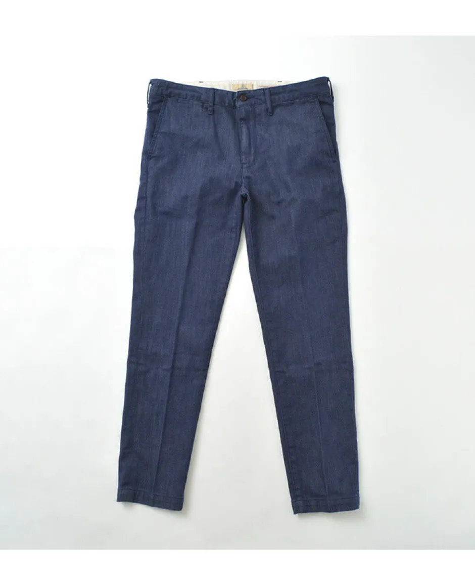 Jeans^JAPAN BLUE JEANS / RJB4691 Shin Denim 8.5oz Officer Tapered Trouser Pants