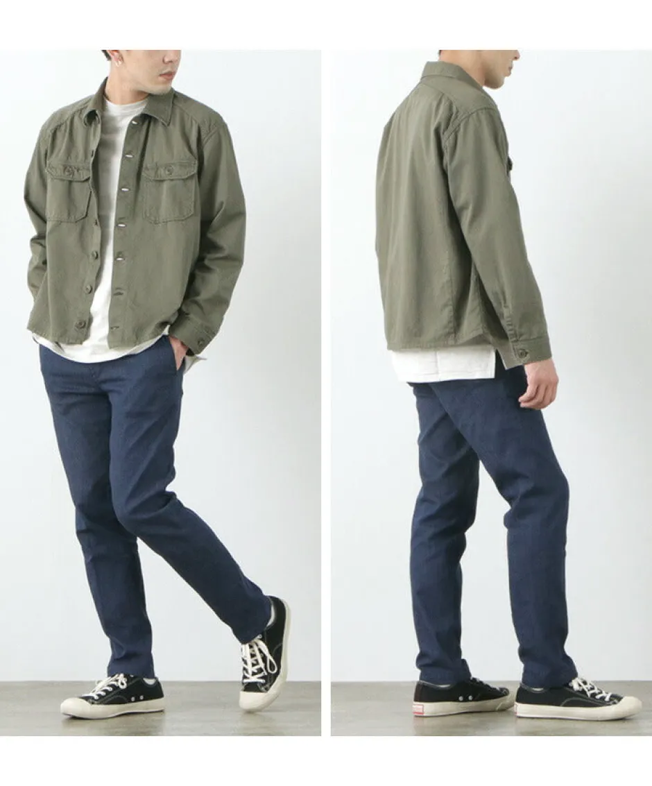 Jeans^JAPAN BLUE JEANS / RJB4691 Shin Denim 8.5oz Officer Tapered Trouser Pants