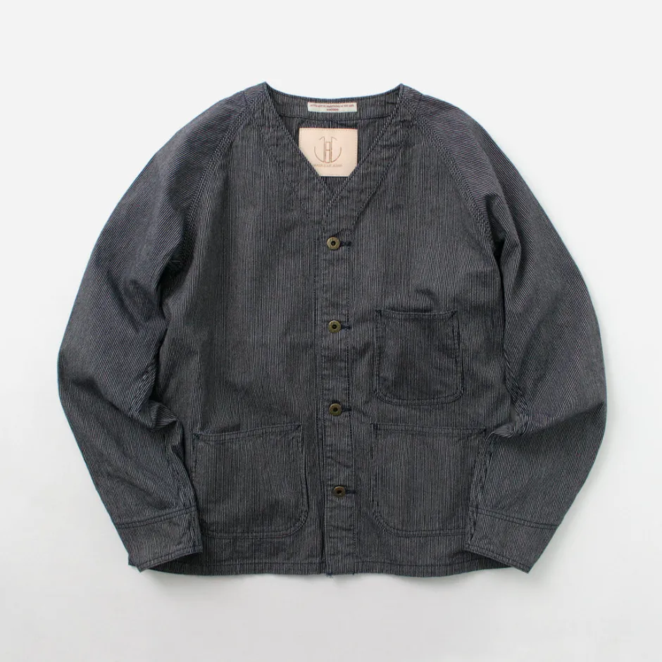 Jackets^JAPAN BLUE JEANS / RJB4124Hickory engineer jacket navy