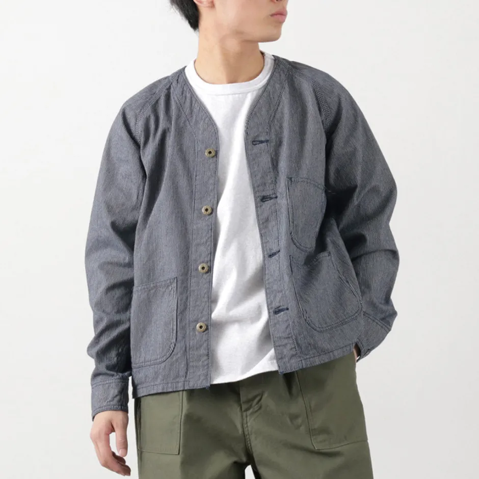 Jackets^JAPAN BLUE JEANS / RJB4124Hickory engineer jacket navy