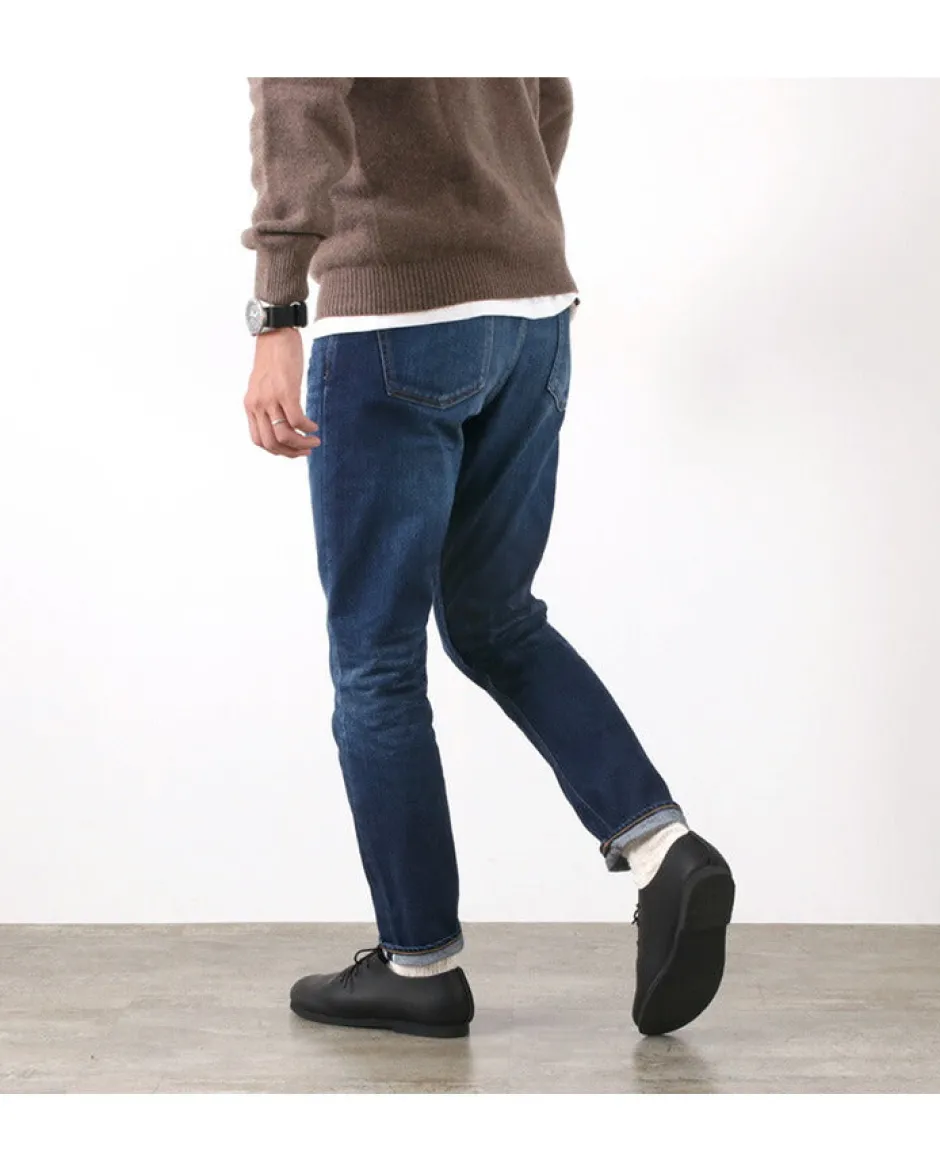 Jeans^JAPAN BLUE JEANS / RJB6140-ME Selvic Ankle Cut Slim Tapered Jeans indigo