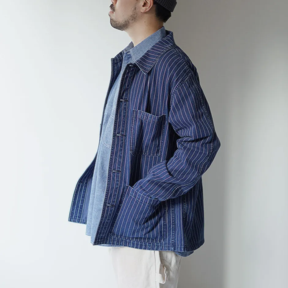 Jackets^JAPAN BLUE JEANS / Wabash coverall navy