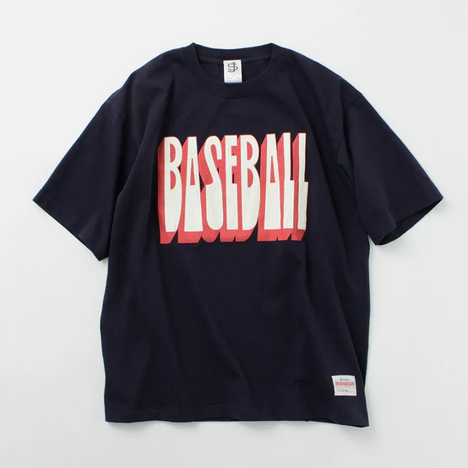 T-Shirts^JHANKSON / BASE BALL short sleeve T-shirt