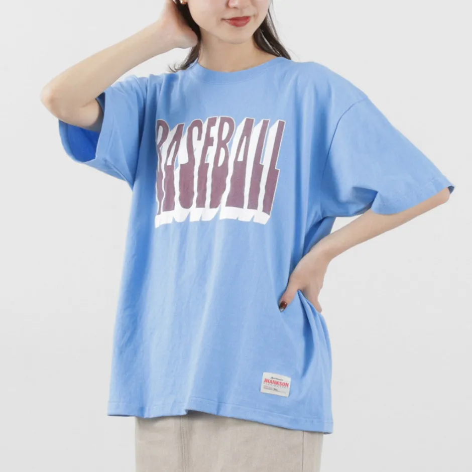 T-Shirts^JHANKSON / BASE BALL short sleeve T-shirt