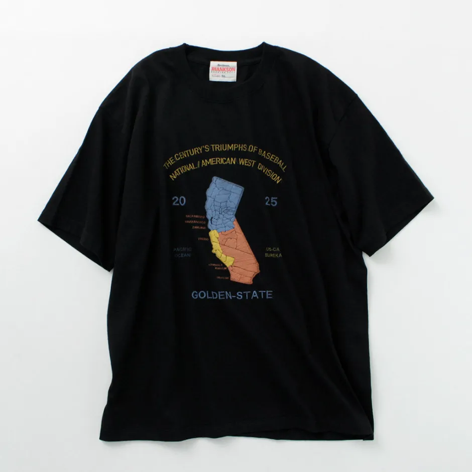 T-Shirts^JHANKSON / California Maps short sleeve T-shirt