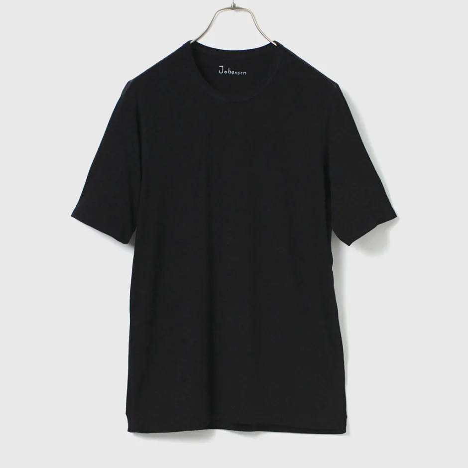 T-Shirts^JOHA / Organic Bamboo Stretch T-Shirt black