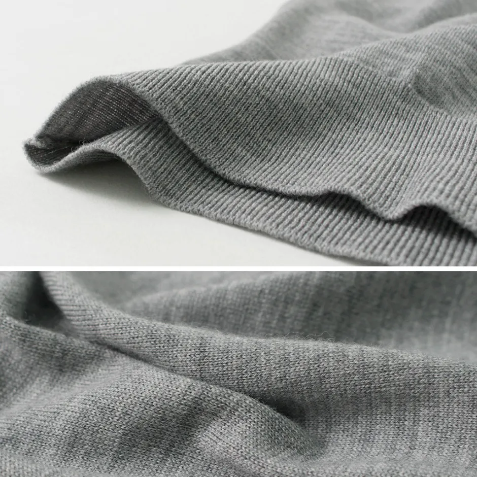 Knits^JOHN SMEDLEY / Merino Wool 30 Gauge 30 Gauge V-Neck Knit MODERN FIT