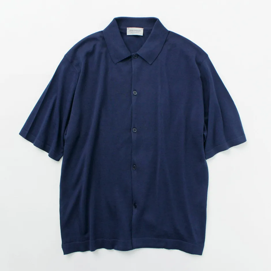 Shirts^JOHN SMEDLEY / Sea Island Cotton 30 Gauge Knit Shirt