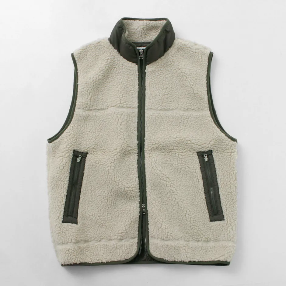 Vests^JOHNBULL / Boa Zip Vest