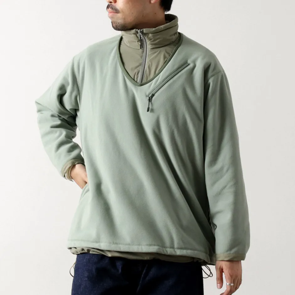 Jackets^JUGEM / Nylon Fleece Combination Anorak