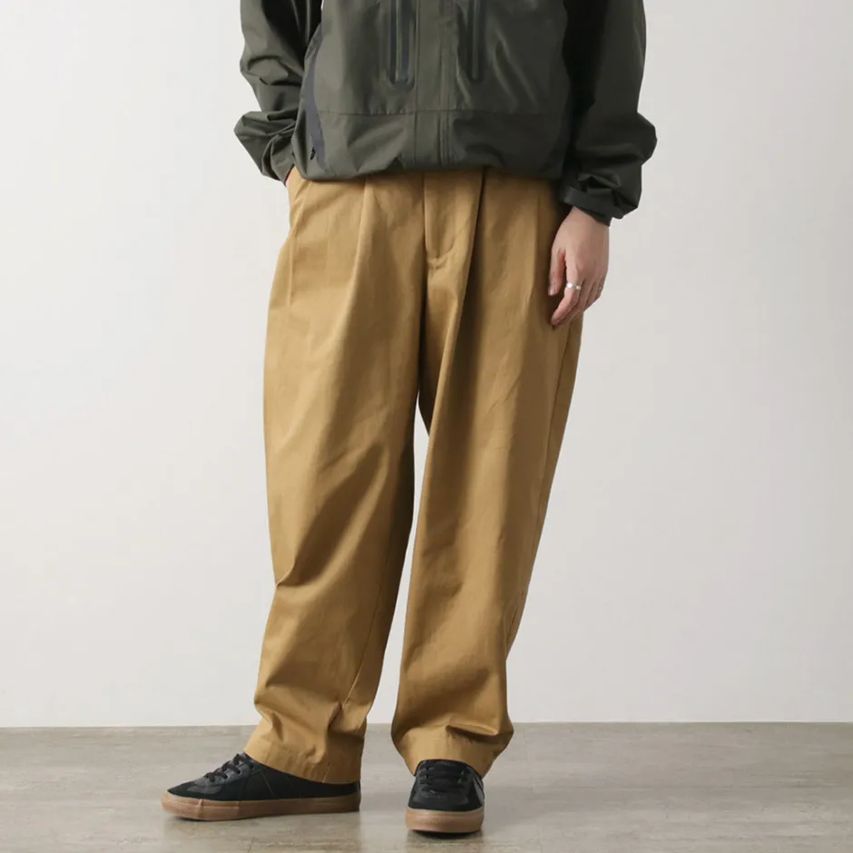 Trousers^KELEN / 2 Tuck Cocoon Trousers