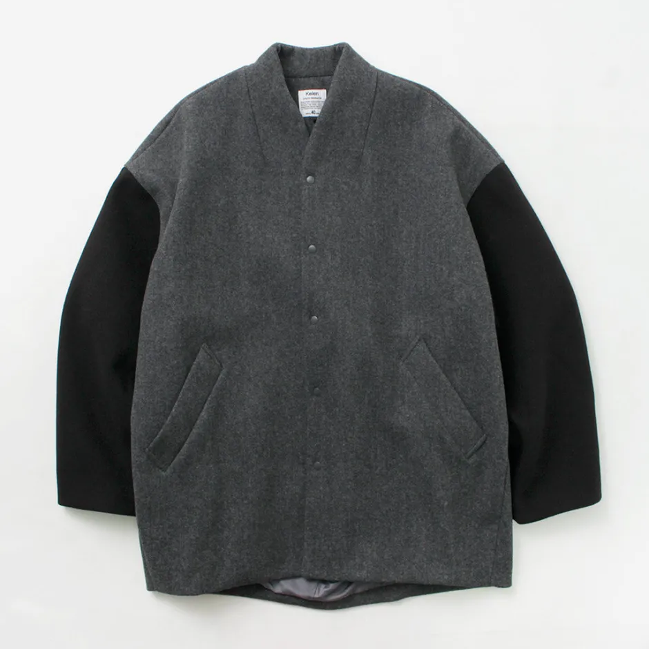 Jackets^KELEN / Collarless Egg Jacket