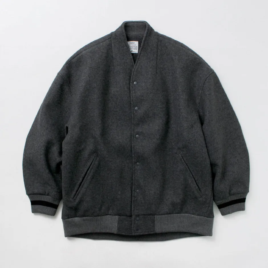 Jackets^KELEN / Collarless Egg Jacket