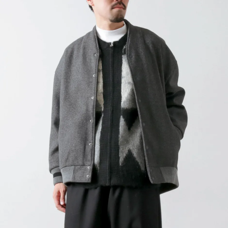 Jackets^KELEN / Collarless Egg Jacket