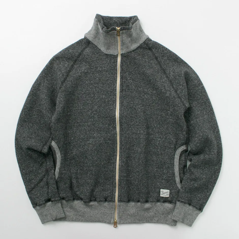 Sweatshirts^KEPANI / Great Smoky Raffybrushed-lining stand neck sweatshirt jacket