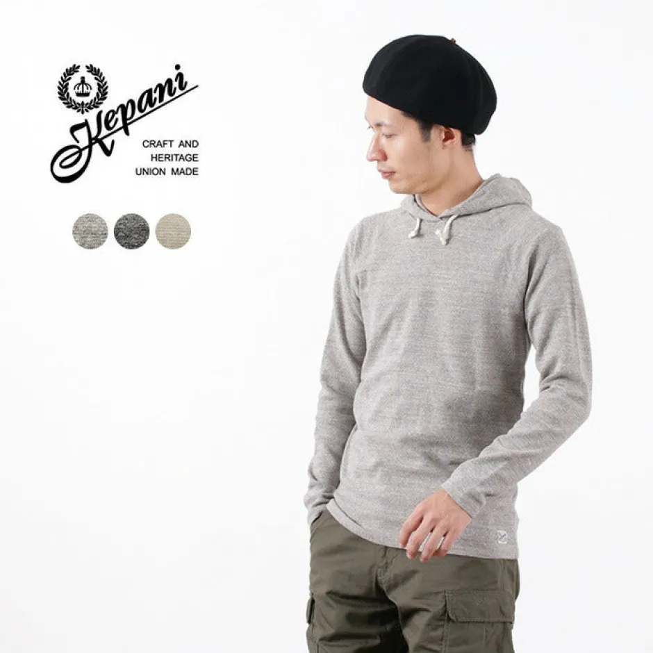 T-Shirts^KEPANI / Hooded Pullover Raffi Stretch Milling Long Sleeves