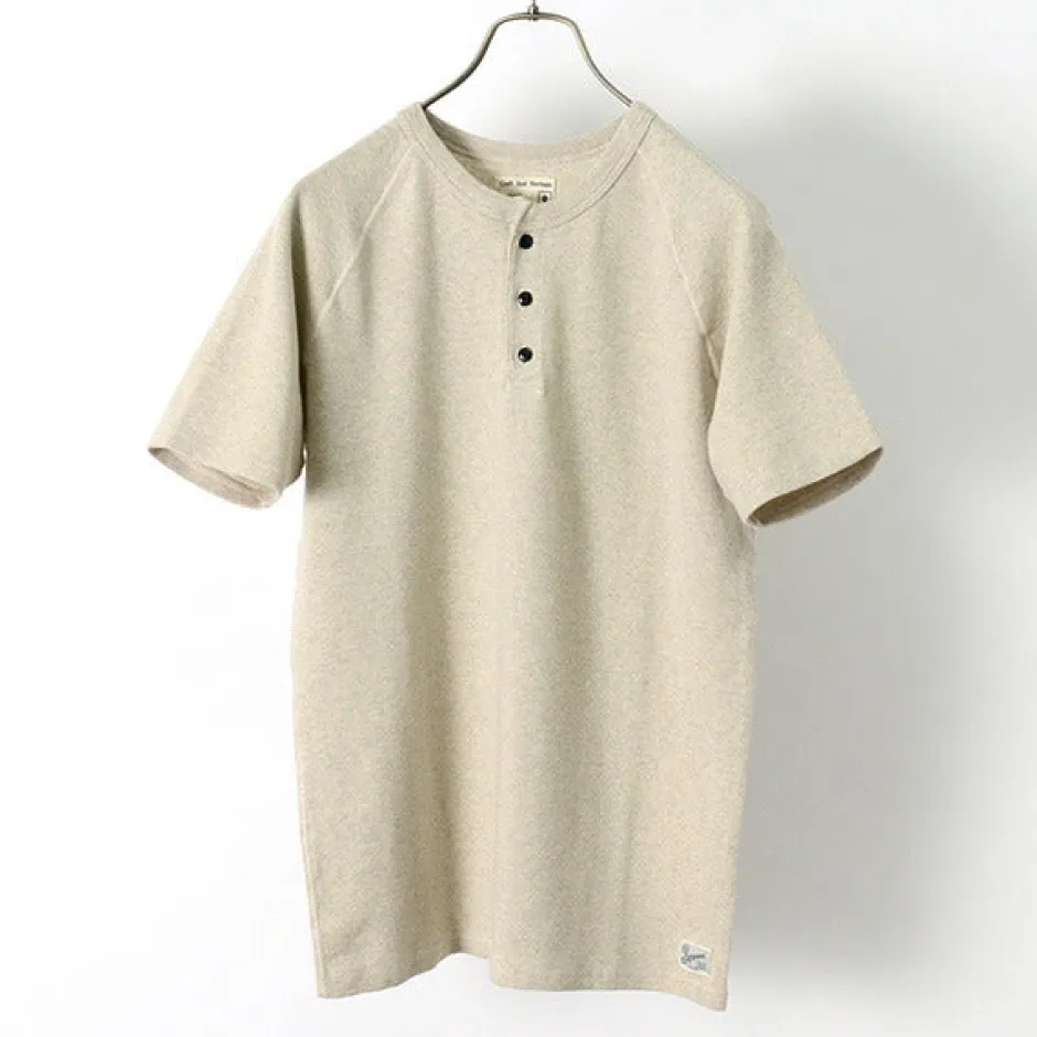 T-Shirts^KEPANI / Raffy Spun Milled Henry Neck T-Shirt