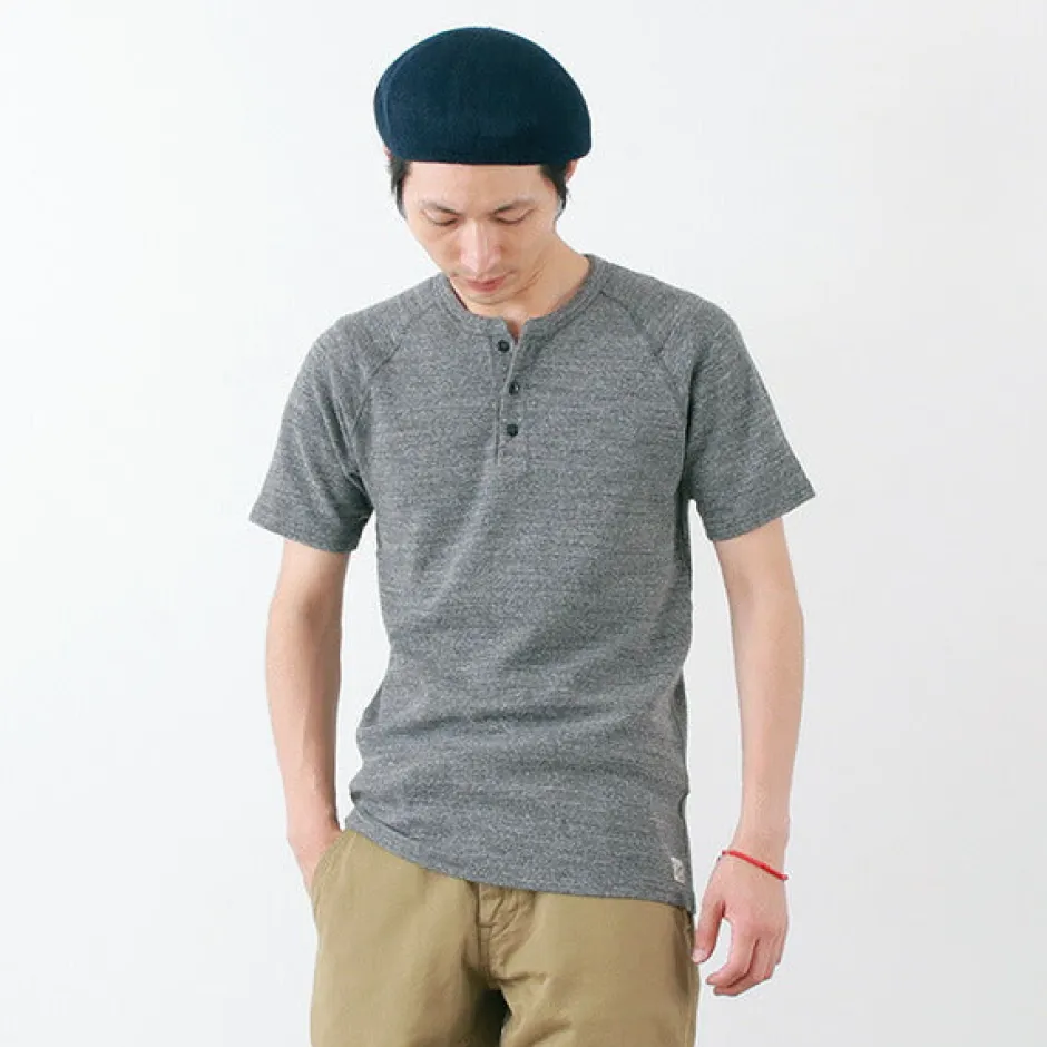 T-Shirts^KEPANI / Raffy Spun Milled Henry Neck T-Shirt