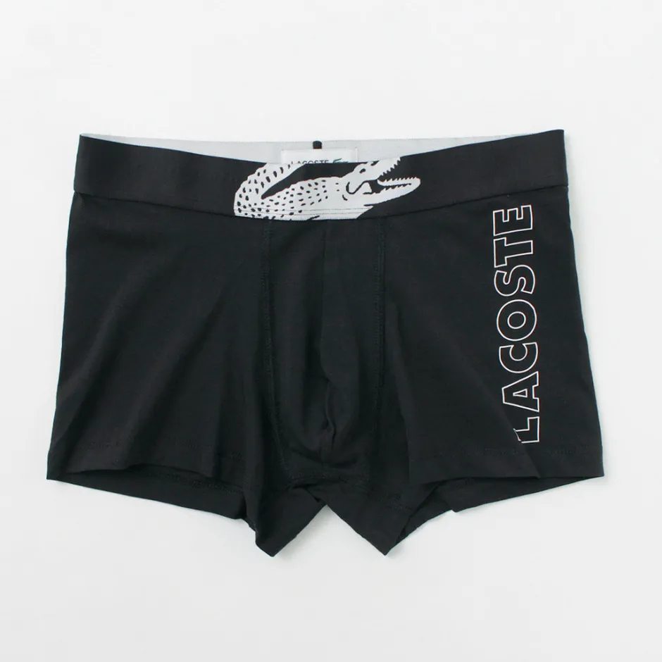 Underwear^LACOSTE / Croc Print 3 Pack Boxer Pants black