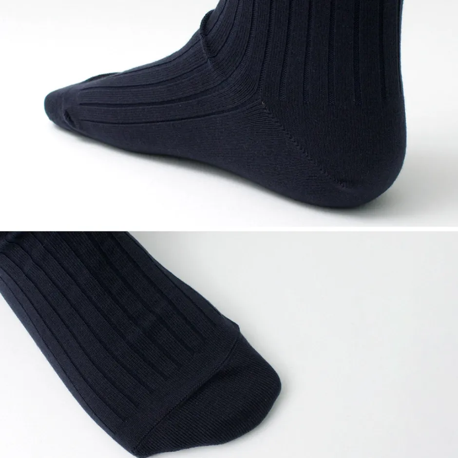 Socks^LIFE LONG BY GLEN CLYDE / TS-5 Cotton and Cordura Rib Socks