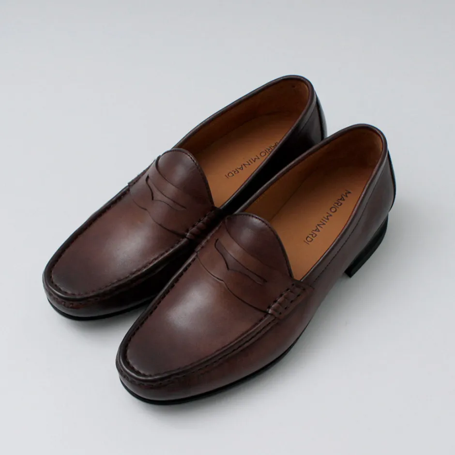 Leather Shoes & Boots^MARIO MINARDI / Coin Loafer