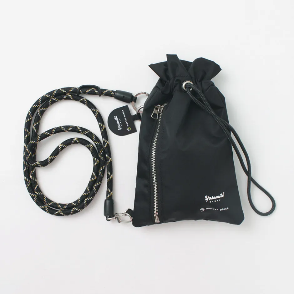 Other Goods^MASTER-PIECE / YOSEMITE STRAP× Drawstring & Mobile Strap black