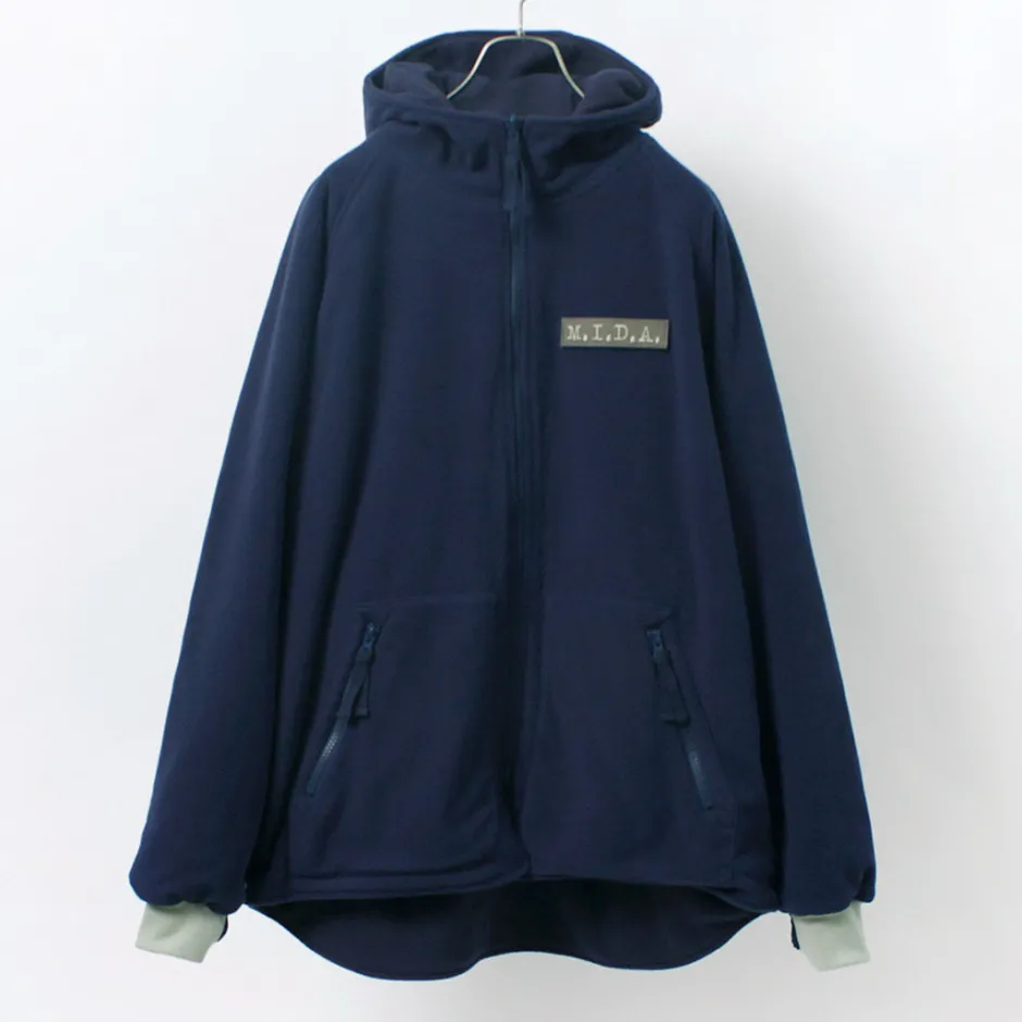 Jackets^M.I.D.A. / Polartec Boa fleece ZIP-UP