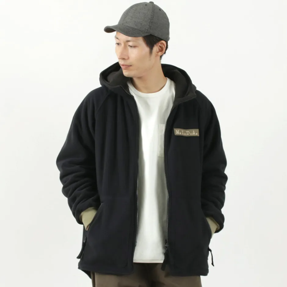 Jackets^M.I.D.A. / Polartec Boa fleece ZIP-UP