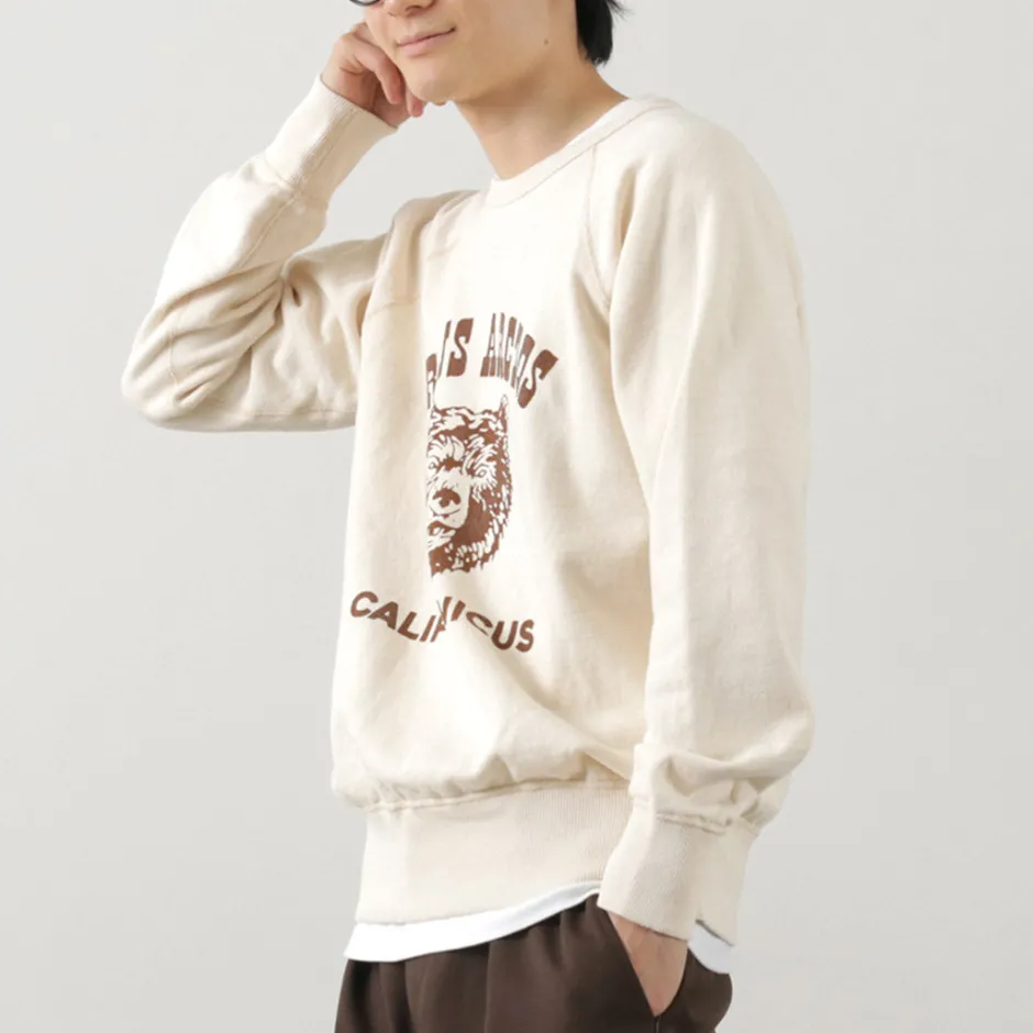 Sweatshirts^MIXTA / URSUS ARCTOS raglan sleeve sweatshirt