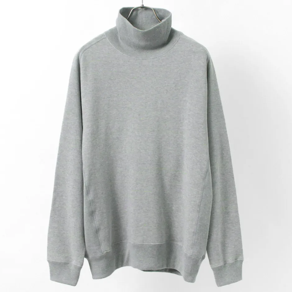 Sweatshirts^MOC T / Bespoke Neon Hanging Lined High Neck PO gray