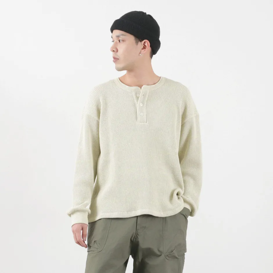 T-Shirts^MOC T / Heavy Neon Waffle Henry Neck Pullover